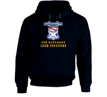 Load image into Gallery viewer, Army - 2nd Bn 18th Inf W Dui - Cib - V1 Hoodie
