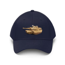 Load image into Gallery viewer, Twill Hat - Army - Main Battle Tank - M1A1 - Hat - Direct to Garment (DTG) - Printed
