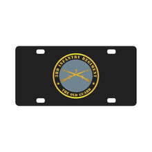 Load image into Gallery viewer, Army - 3rd Infantry Regiment -The Old Guard w Inf Branch Classic License Plate
