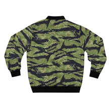 Load image into Gallery viewer, Men&#39;s AOP Bomber Jacket - Vietnam Military Tiger Stripe Jungle Camouflage
