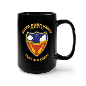 Black Mug 15oz - AAC - 384th Bomb Group X 300