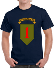 Load image into Gallery viewer, Army - 41st  Scout Dog Platoon, 1st Infantry Div  Classic T Shirt
