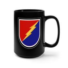 Load image into Gallery viewer, Black Mug 15oz - Army - Flash - 2nd Infantry Brigade Combat Team (Airborne) - 11th Airborne Div  X 300
