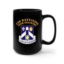 Load image into Gallery viewer, Black Mug 15oz - Army - 2nd Bn - 58th Infantry wo DS
