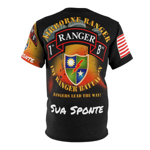 All Over Printing - Army - 1st Ranger Battalion, 75th Ranger Regiment - Rangers Lead the Way! - Sua Sponte