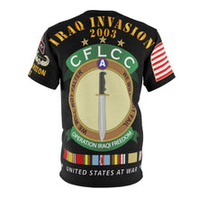 Load image into Gallery viewer, All Over Printing - Army - 75th Ranger Regiment - Iraq Invasion 2003 - Operation Iraqi Freedom with Iraq War Service Ribbons
