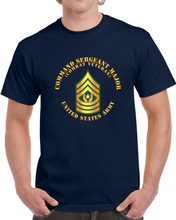 Load image into Gallery viewer, Army - Command Sergeant Major - Csm - Combat Veteran Classic T Shirt
