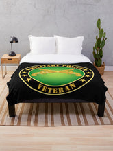 Load image into Gallery viewer, Army - Military Police Veteran Throw Blanket
