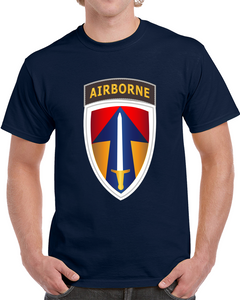 Army - Ii Field Force W Airborne Tab Lrrp Classic T Shirt