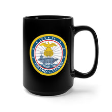 Load image into Gallery viewer, Black Mug 15oz - Navy - USS John C. Stennis (CVN-74) wo Txt X 300
