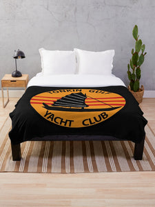 Vietnam - Tonkin Gulf - Yacht Club Throw Blanket