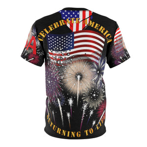 All Over Printing - Celebrate America - Returning to Life - America for Everyone with Kerchief Design