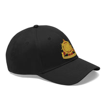 Load image into Gallery viewer, Twill Hat - Army - Transportation Corps Regimental Crest Spearhead of Logistics DTG (Direct to Garment)
