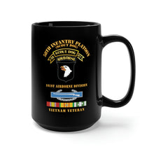 Load image into Gallery viewer, Black Mug 15oz - Army - 58th Infantry Platoon - Scout Dog - w CIB - VN SVC X 300
