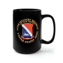 Load image into Gallery viewer, Black Mug 15oz - 442nd Infantry Regiment - DUI - Go for Broke X 300
