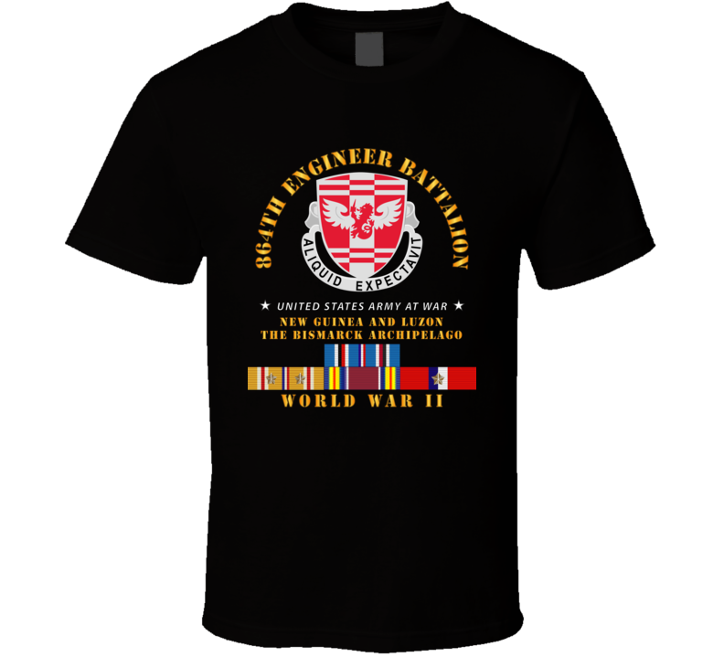 Army - 864th Engineer Battalion - Wwii W Pac Svc Classic T Shirt