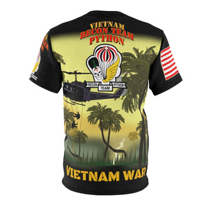 All Over Printing - Army - Special Forces - Recon Team - Python with Rappel Infiltration with Vietnam War Ribbons - Vietnam War
