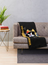 Load image into Gallery viewer, Army - Korea Map - 2nd Infantry Div - Second to None Throw Blanket
