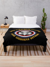 Load image into Gallery viewer, Army - 502nd PIR - 101st Airborne Division Throw Blanket
