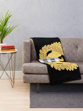 Load image into Gallery viewer, Army - Emblem - Warrant Officer - CW2 - Retired Throw Blanket
