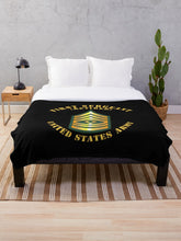 Load image into Gallery viewer, Army - First Sergeant - 1SG - Retired Throw Blanket
