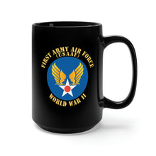 Load image into Gallery viewer, Black Mug 15oz - SSI - AAF - 1st Army Air Force - WWII - USAAF x 300
