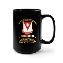 Load image into Gallery viewer, Black Mug 15oz - 79th Engineer Bn - Blazing Sun - Gerzewski Barracks - Karlsruhe, GE w COLD SVC X 300
