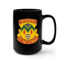 Load image into Gallery viewer, Black Mug 15oz - Army - 528th Support Battalion - DUI wo Txt X 300
