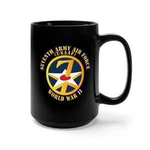 Black Mug 15oz - SSI - AAF - 7th Air Force - WWII - USAAF x 300