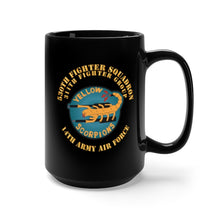 Load image into Gallery viewer, Black Mug 15oz - AAC - 530th Fighter Squadron 311th Fighter Group 14th Army Air Force X 300
