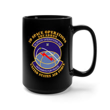 Load image into Gallery viewer, Black Mug 15oz - USAF - 2d Space Operations Squadron
