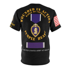 Load image into Gallery viewer, All Over Printing - Army - Purple Heart - Against Enemy Force Badge of Courage
