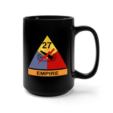 Load image into Gallery viewer, Black Mug 15oz - Army - 27th Armored Division - Empire wo Txt
