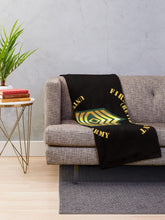 Load image into Gallery viewer, Army - First Sergeant - 1SG - Retired Throw Blanket
