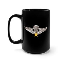 Load image into Gallery viewer, Black Mug 15oz - Vietnam - Vietnam Airborne Qualification Badge X 300
