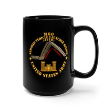 Load image into Gallery viewer, Black Mug 15oz - Armoured Vehicle Launcher Bridge (AVLB)  - Launching X 300
