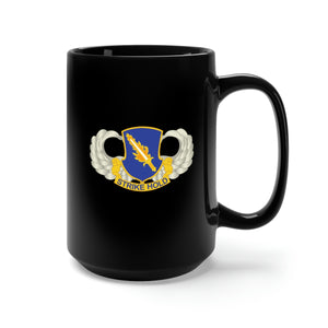 Black Mug 15oz - Army - Airborne Badge - 504th Infantry Regiment -No Txt X 300