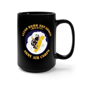 Black Mug 15oz - SSI - AAC - 422nd Bomb Squadron X 300