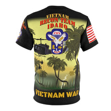 Load image into Gallery viewer, All Over Printing - Army - Special Forces - Recon Team - Idaho V2 with Rappel Infiltration with Vietnam War Ribbons - Vietnam War
