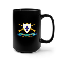 Load image into Gallery viewer, Black Mug 15oz - Army - 26th Infantry Regiment - DUI w Br - Ribbon - 3rd Bn X 300
