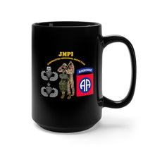 Load image into Gallery viewer, Black Mug 15oz - JMPI - 82nd Airborne Div V1
