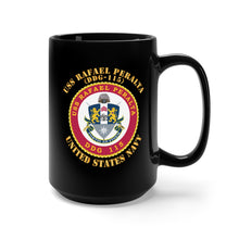 Load image into Gallery viewer, Black Mug 15oz - Navy - USS Rafael Peralta (DDG-115) X 300
