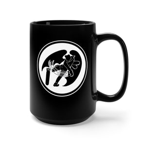 Black Mug 15oz - AAC - 318th Bomb Squadron wo Txt