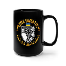 Load image into Gallery viewer, Black Mug 15oz - Ukraine - 93rd Mechanized Brigade - Never Forgotten X 300
