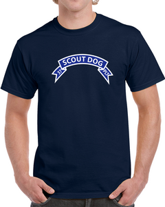 Army - 37th Scout Dog Platoon Tab Classic T Shirt