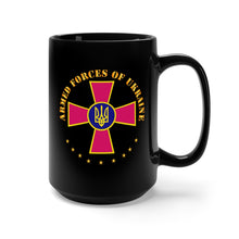 Load image into Gallery viewer, Black Mug 15oz - Ukraine - Armed Forces of Ukraine X 300

