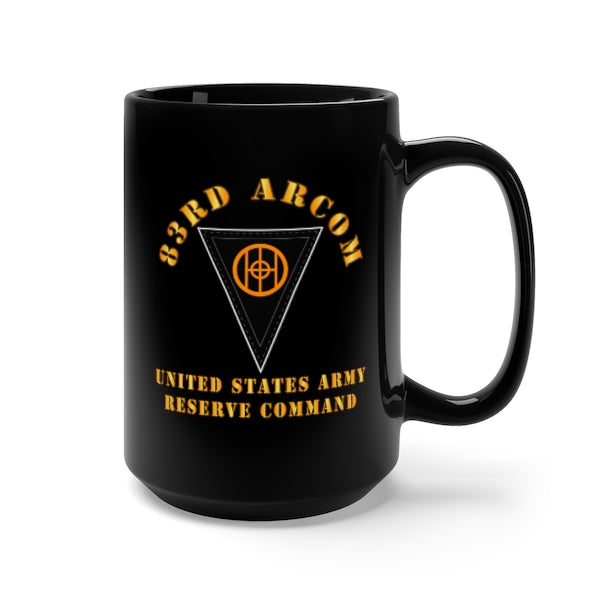 Black Coffee Mug 15oz - Army - 83rd ARCOM - USAR Command X 300 – MIP ...