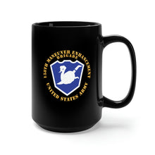 Load image into Gallery viewer, Black Mug 15oz - SSI - 158th Maneuver Enhancement Brigade - US Army X 300
