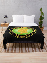 Load image into Gallery viewer, Army - Womens Army Corps Veteran Throw Blanket

