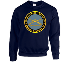 Load image into Gallery viewer, Army - 25th Infantry Regiment - Jackson Barracks, LA - Buffalo Soldiers w Inf Branch Classic T Shirt &amp; Crewneck Sweatshirt
